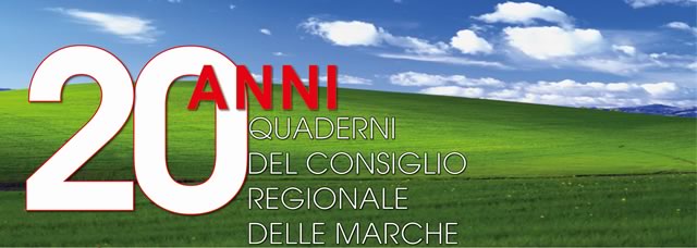 Venti anni di Quaderni del Consiglio regionale delle Marche